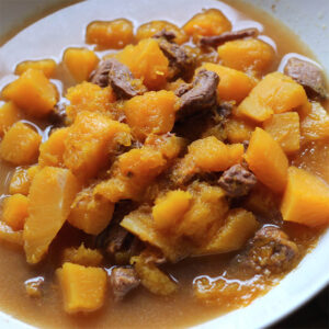 plate of stew